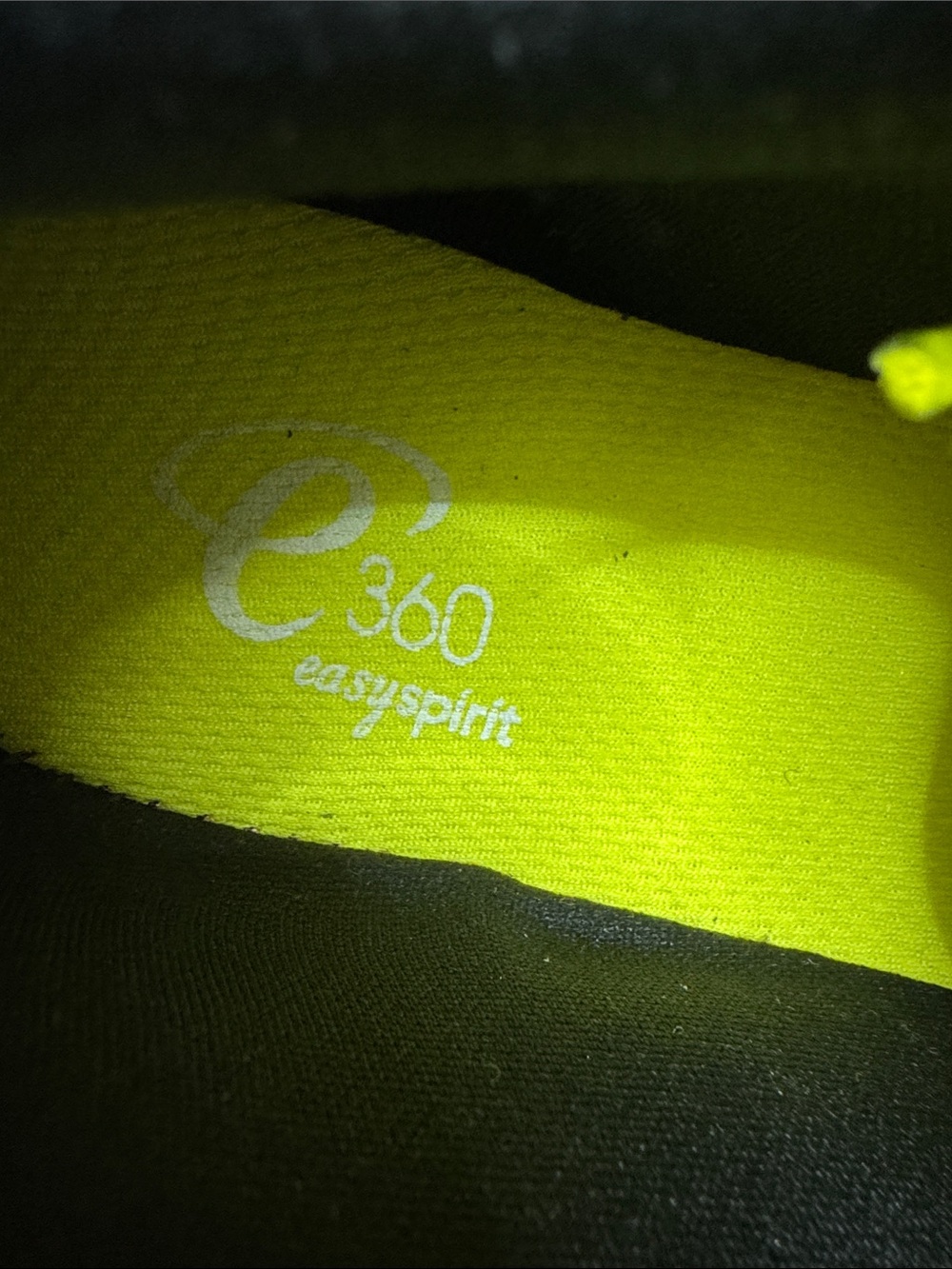 Easy Spirit E360 Gray with Neon Yellow Athletic Sneakers NWT 8 - Picture 13 of 13